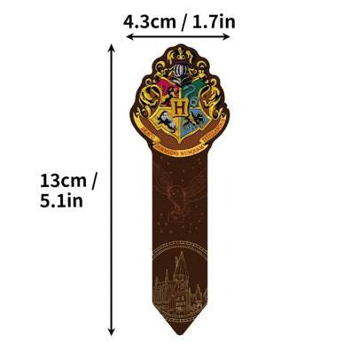Harry Potter house paper bookmarks alternate product angle