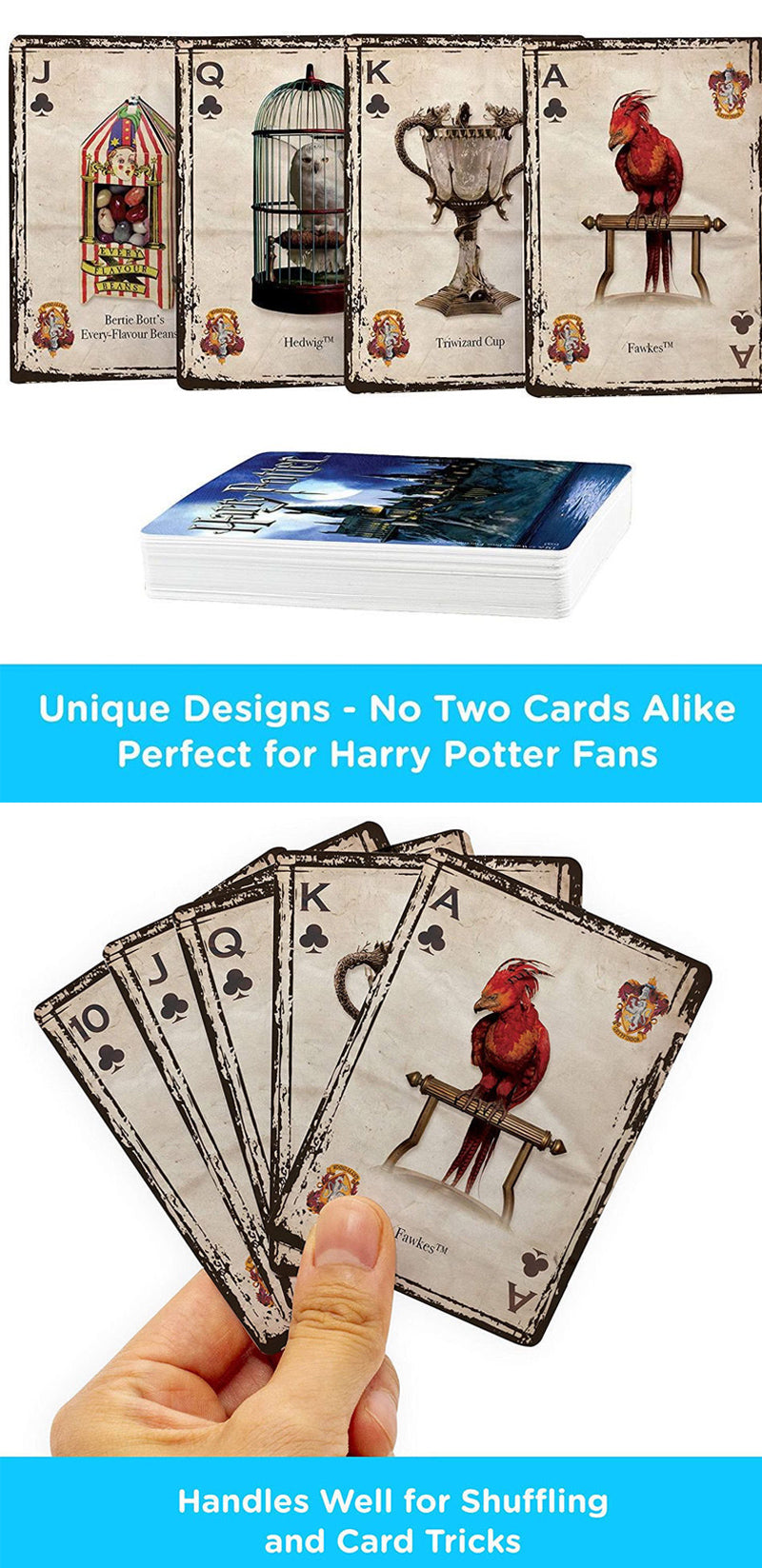 Harry Potter playing cards product detail view 8
