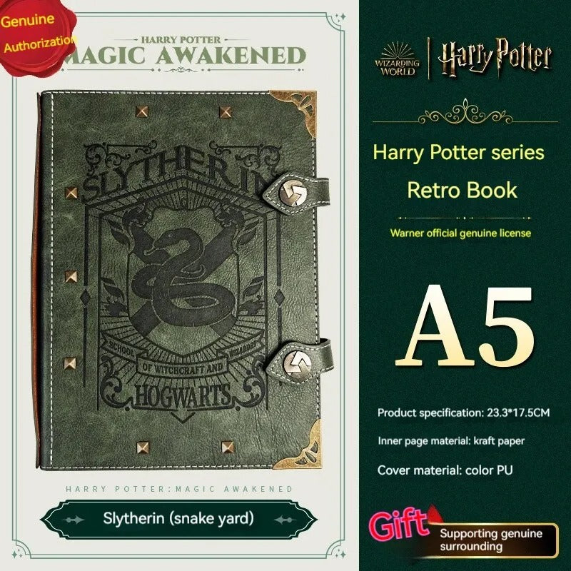 Harry Potter Vintage Double breasted Loose leaf Journal
