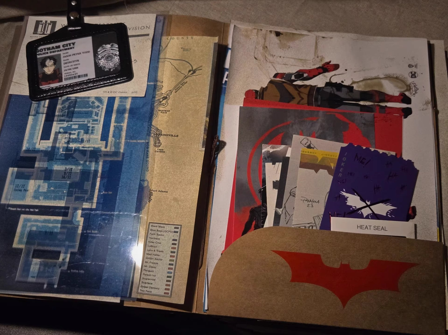 Jason Peter Todd Red Hood File Replica