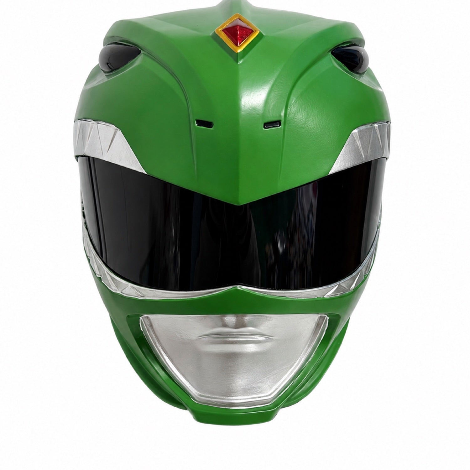 MMPR Power Rangers Green Ranger Helmet Resin Replica – GeekReplicas