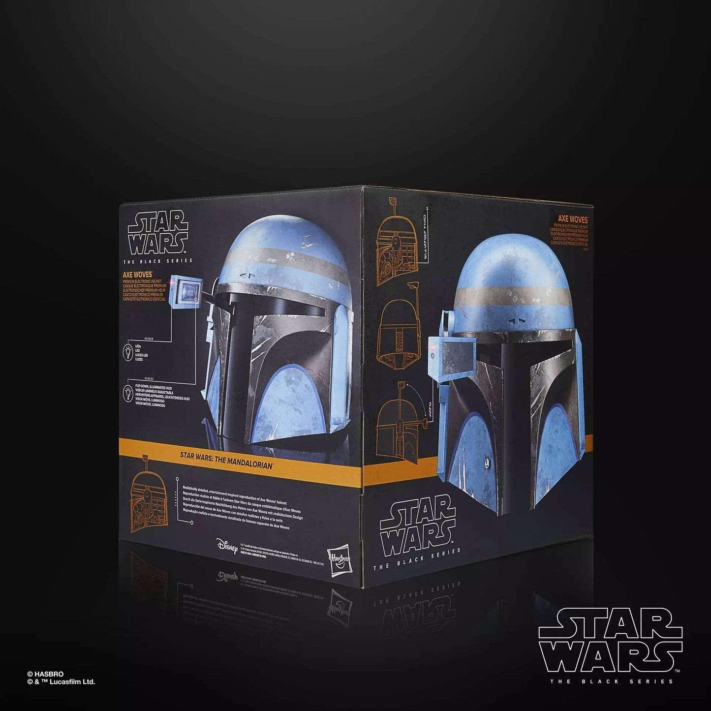 Star Wars The Black Series Axe Woves Helmet