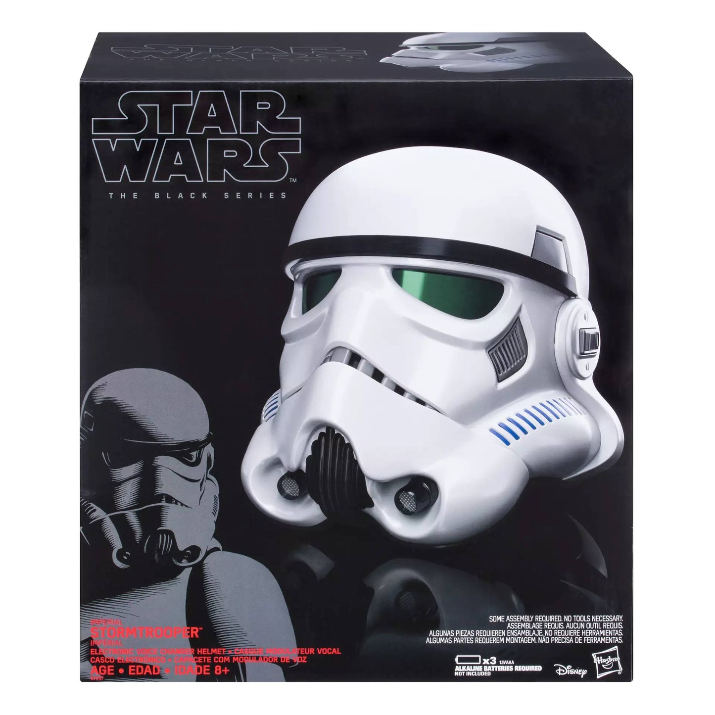 Star Wars The Black Series Rogue One: A Star Wars Story Imperial Stormtrooper Electronic Helmet