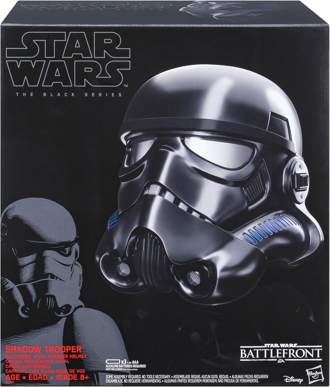 Star Wars The Black Series Shadow Trooper Electronic Helmet