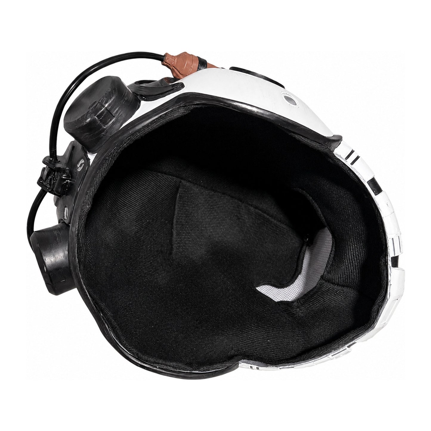 Titanfall 2 Viper Pilot helmet interior top view with black lining