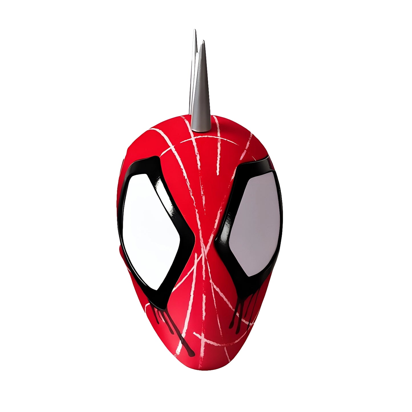 Across the Spider-Verse Spider-Punk Mask angled display view