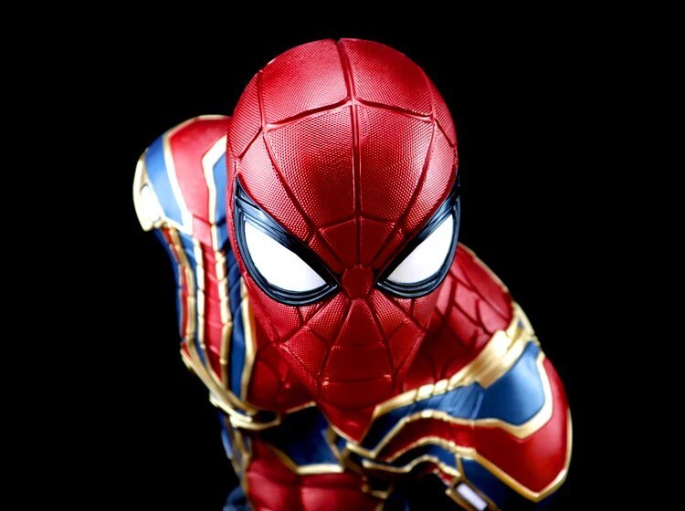 Iron Spider-Man bust statue product image
