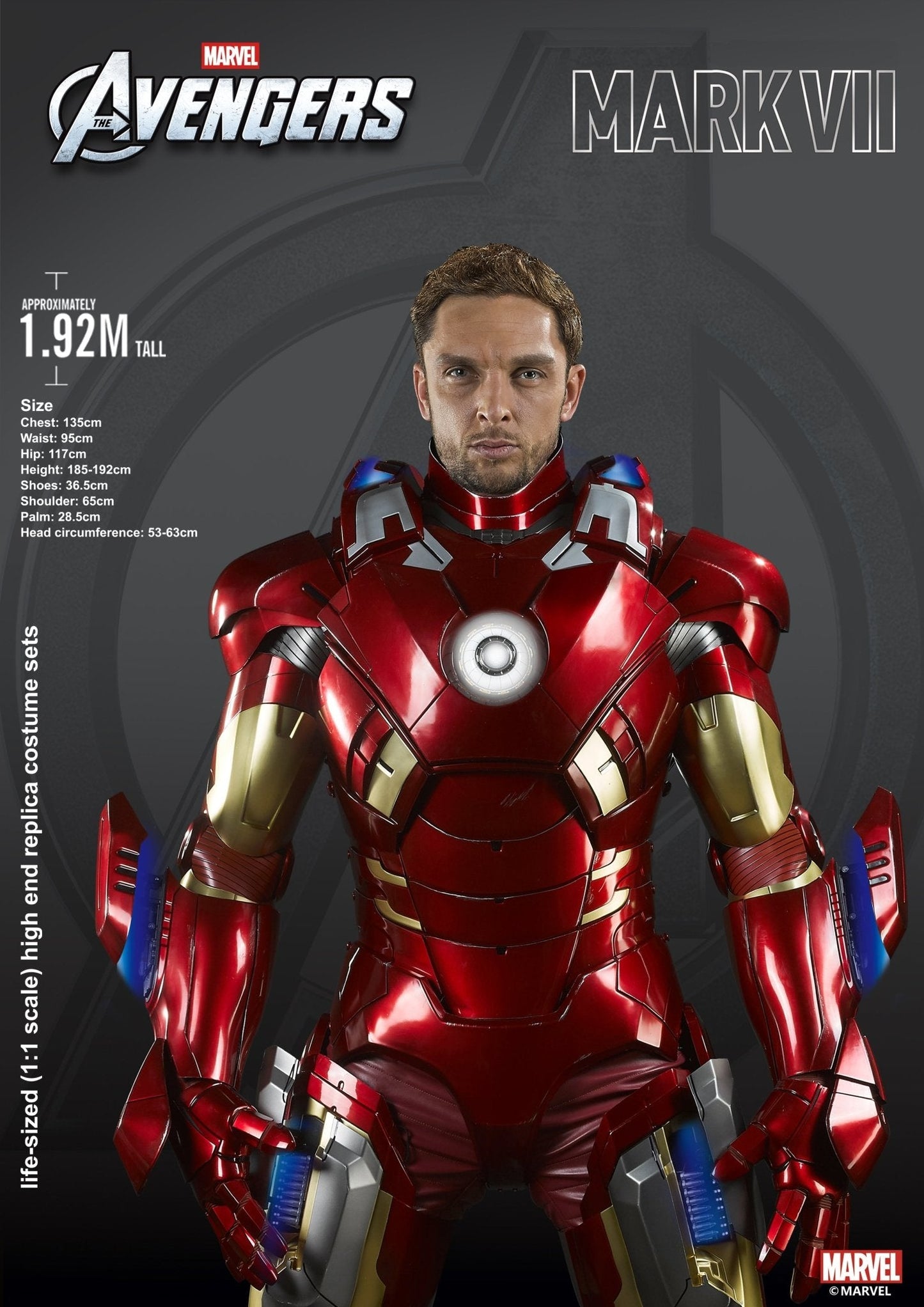 1:1 Iron Man MK7 Wearable Armour - GeekReplicas