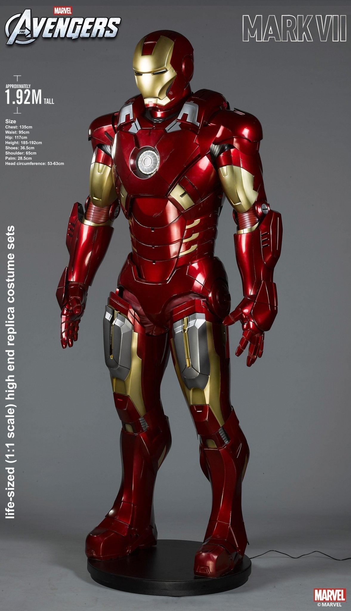 1:1 Iron Man MK7 Wearable Armour - GeekReplicas