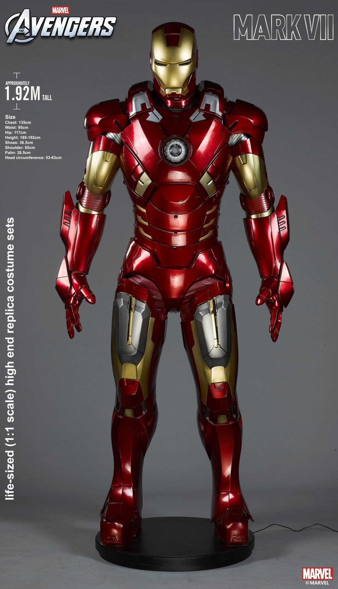 1:1 Iron Man MK7 Wearable Armour - GeekReplicas