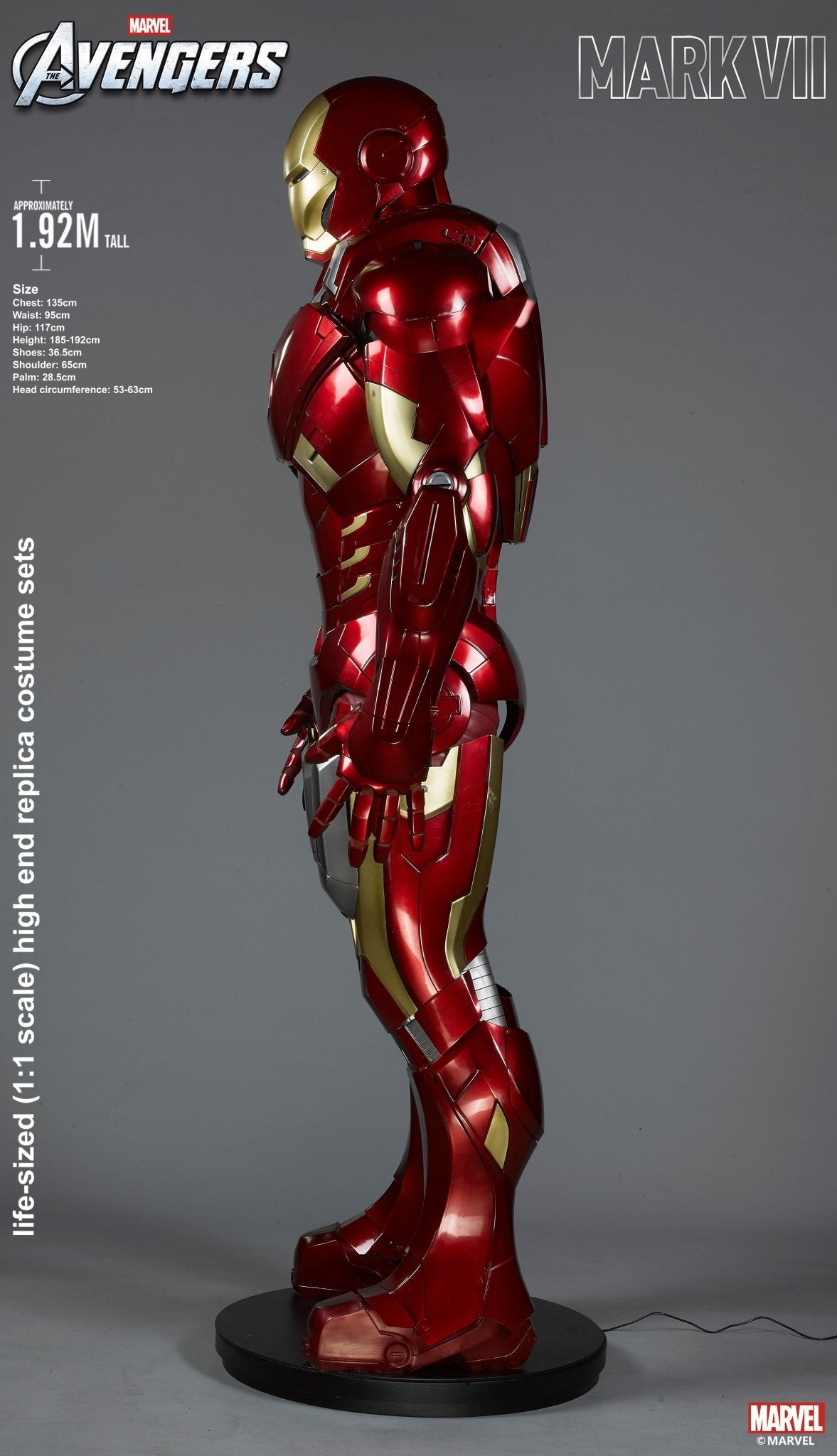 1:1 Iron Man MK7 Wearable Armour - GeekReplicas