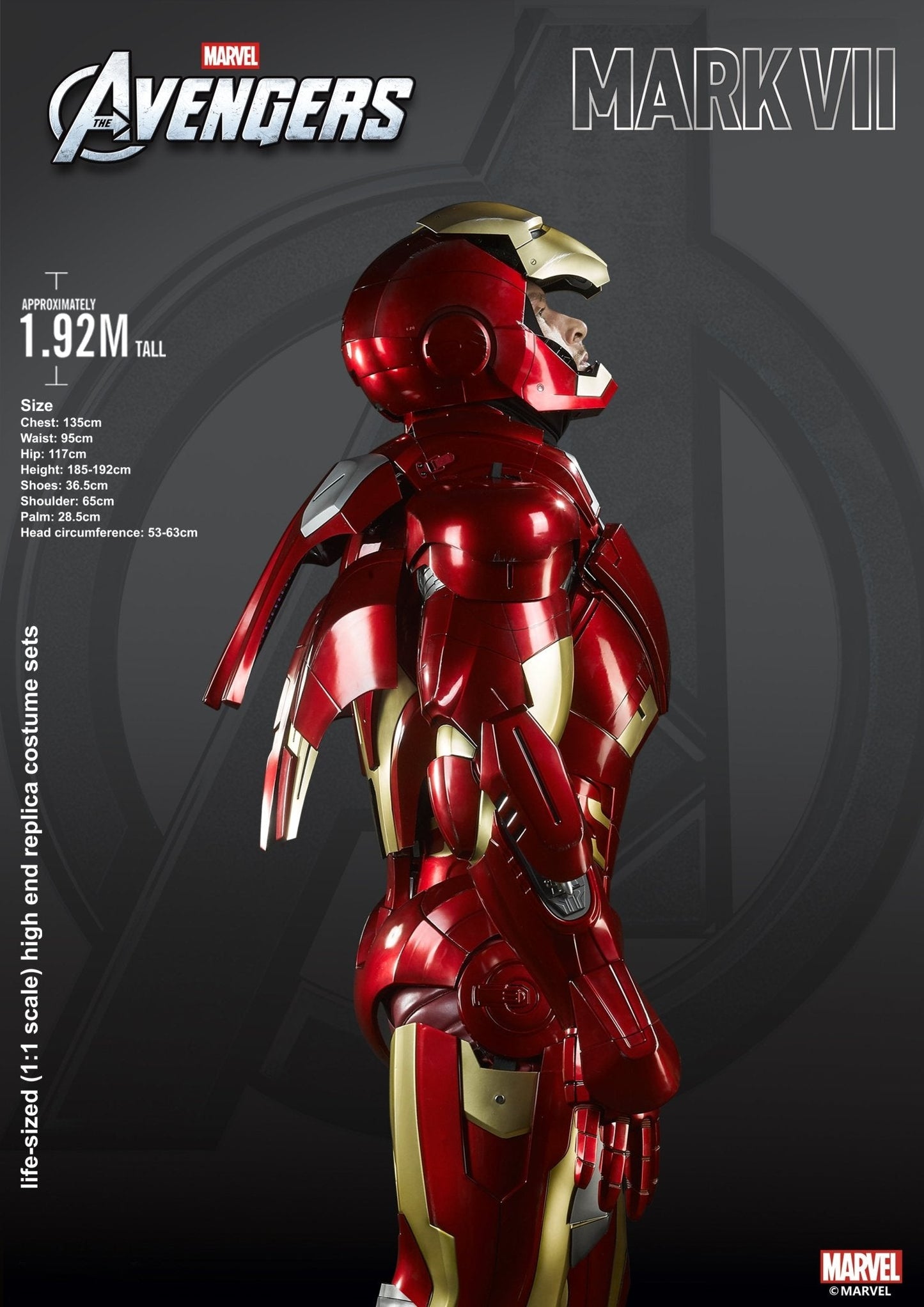 1:1 Iron Man MK7 Wearable Armour - GeekReplicas