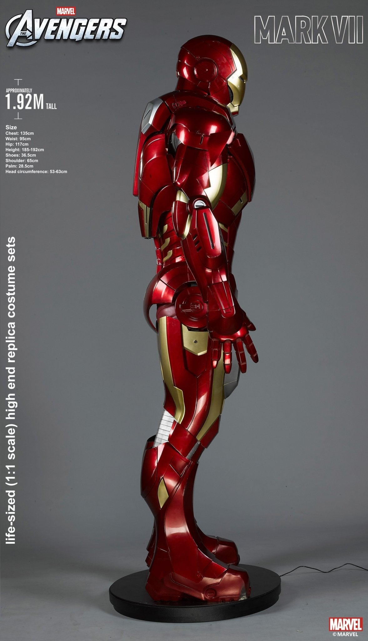 1:1 Iron Man MK7 Wearable Armour - GeekReplicas