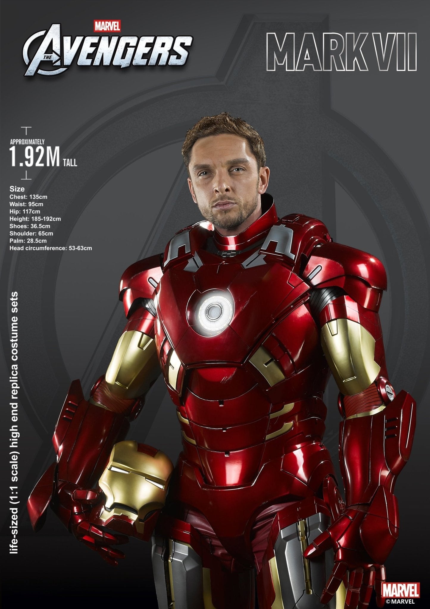 1:1 Iron Man MK7 Wearable Armour - GeekReplicas