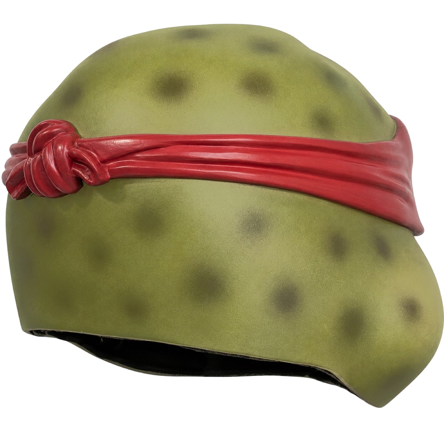 Teenage Mutant Ninja Turtles Raphael resin helmet opposite side profile with red eye mask