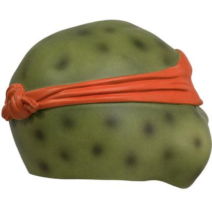 Teenage Mutant Ninja Turtles Michelangelo resin helmet opposite side profile with orange eye mask