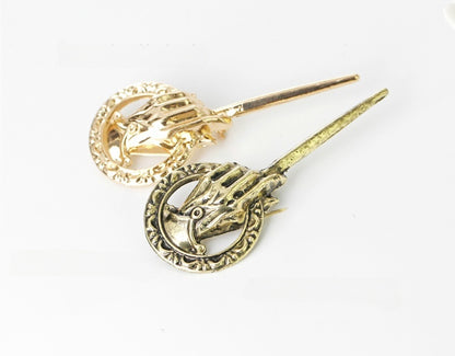 A Game of Thrones The Hand of The King Zinc Alloy Brooch