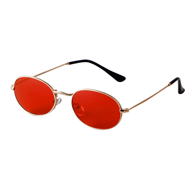 Daredevil Matt Murdock Round Red Sunglasses