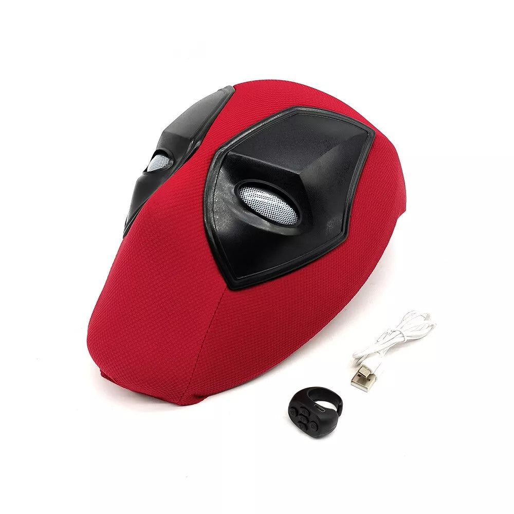 Deadpool Mask Mechanical Winking Eyes