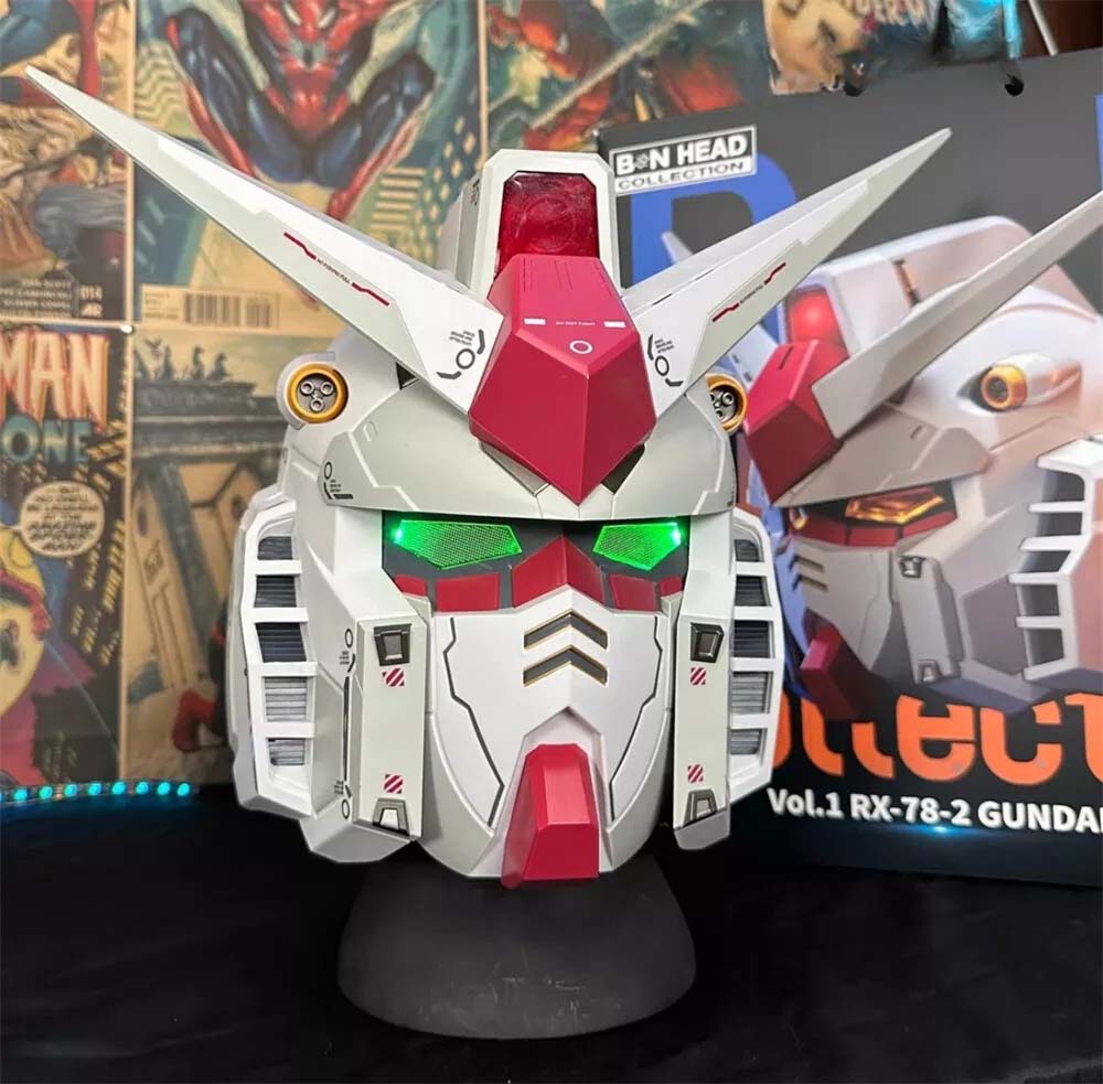 Gundam Original RX-78-2 Wearable Glowing Helmet