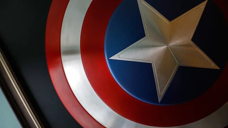 Captain America Shield Metal