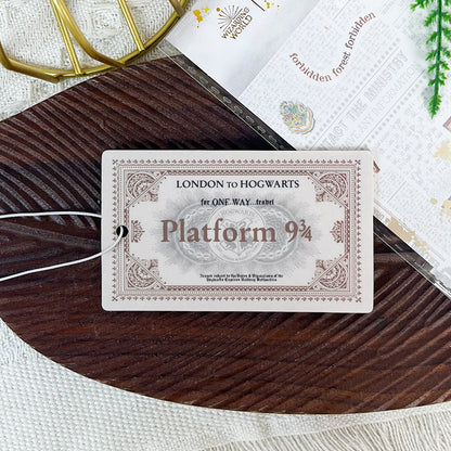 Harry Potter 9¾ Platform Ticket Aromatherapy Hanging Slices