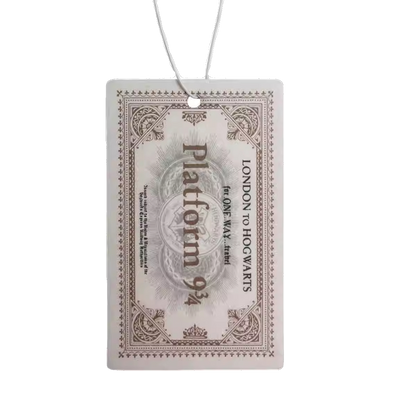 Harry Potter 9¾ Platform Ticket Aromatherapy Hanging Slices