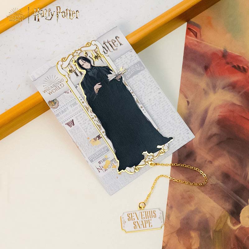 Harry Potter Etched Metal Bookmarks