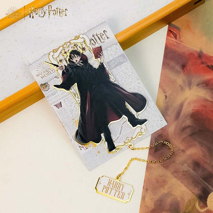 Harry Potter Etched Metal Bookmarks