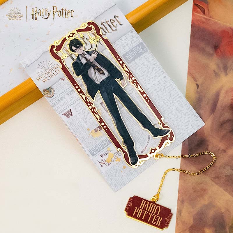 Harry Potter Etched Metal Bookmarks