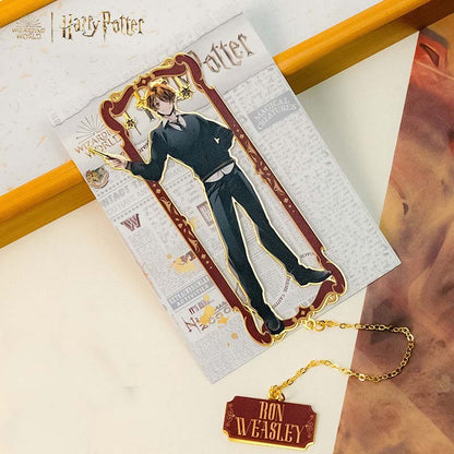 Harry Potter Etched Metal Bookmarks