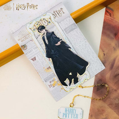 Harry Potter Etched Metal Bookmarks