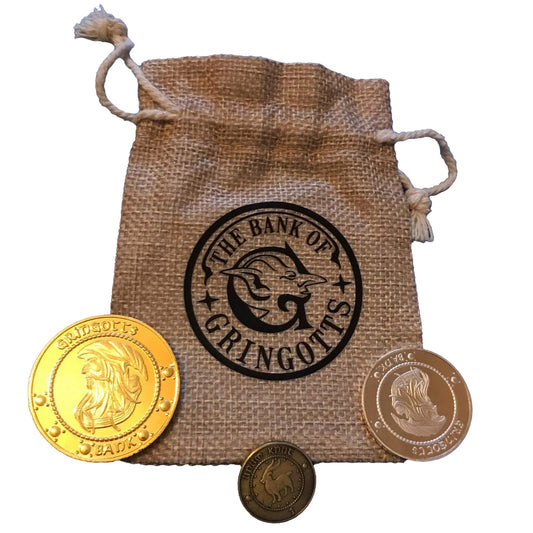 Harry Potter Gringotts Gold Coins