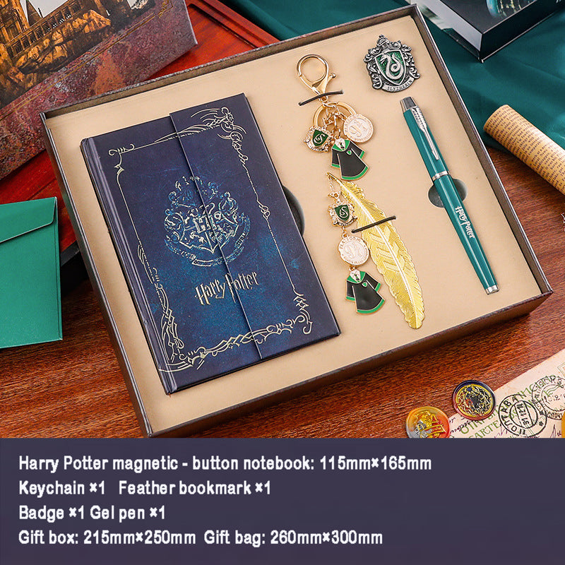 Harry Potter Hogwarts Magnetic Closure Journal Notebook Gift Box