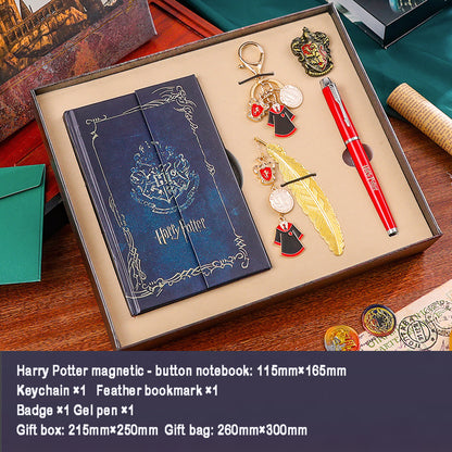 Harry Potter Hogwarts Magnetic Closure Journal Notebook Gift Box