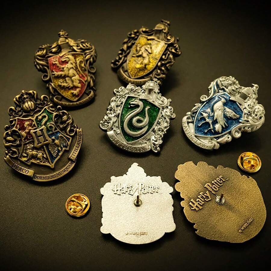 Harry Potter House Zinc Alloy Brooches