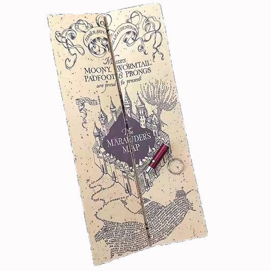 Harry Potter Marauder's Map With Footprint Display