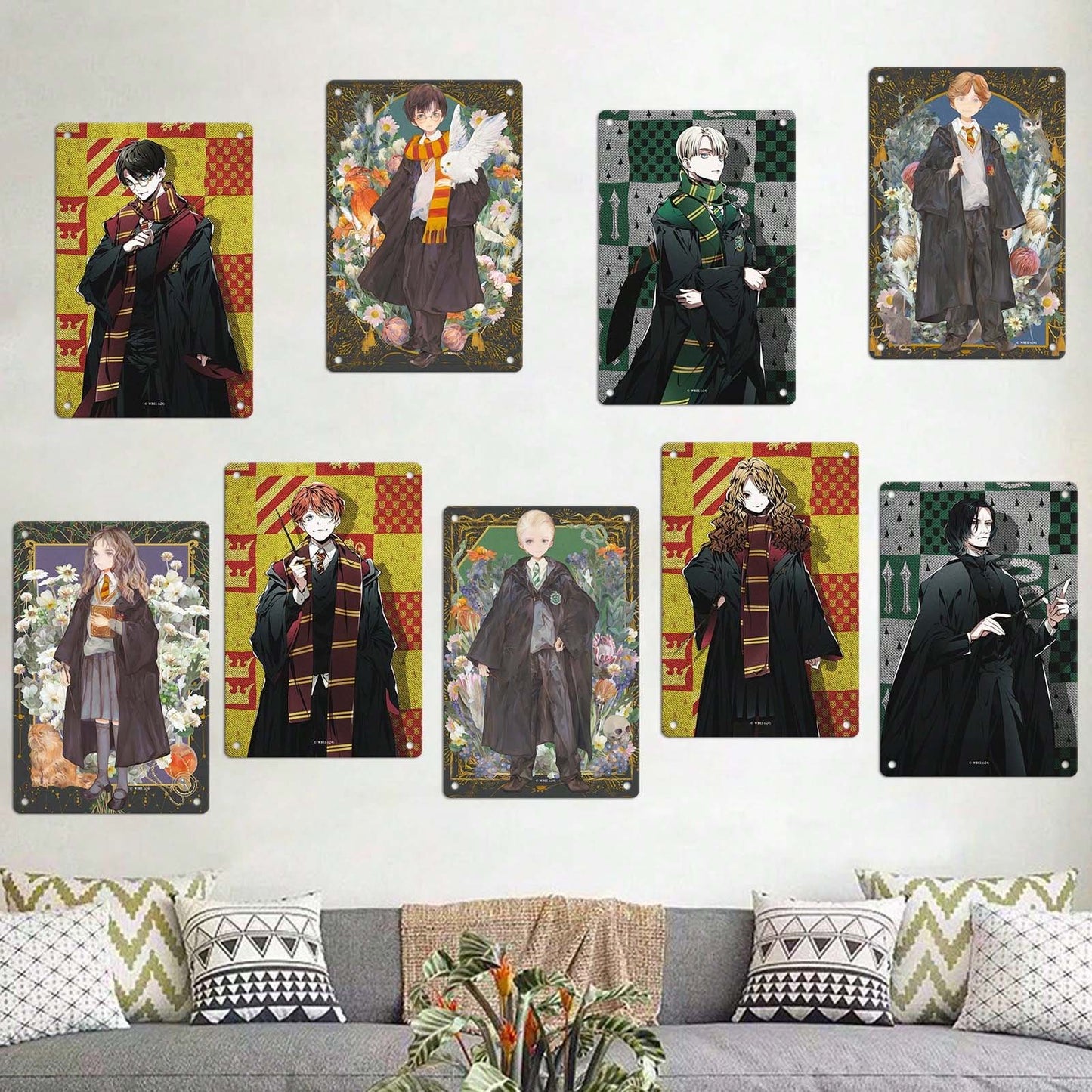 Harry Potter Metal Poster Wall Decoration Hanging Picture