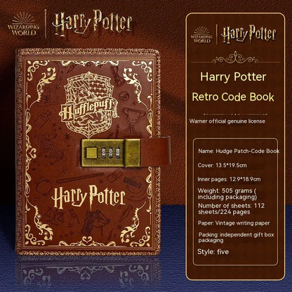 Harry Potter Retro Code Journal