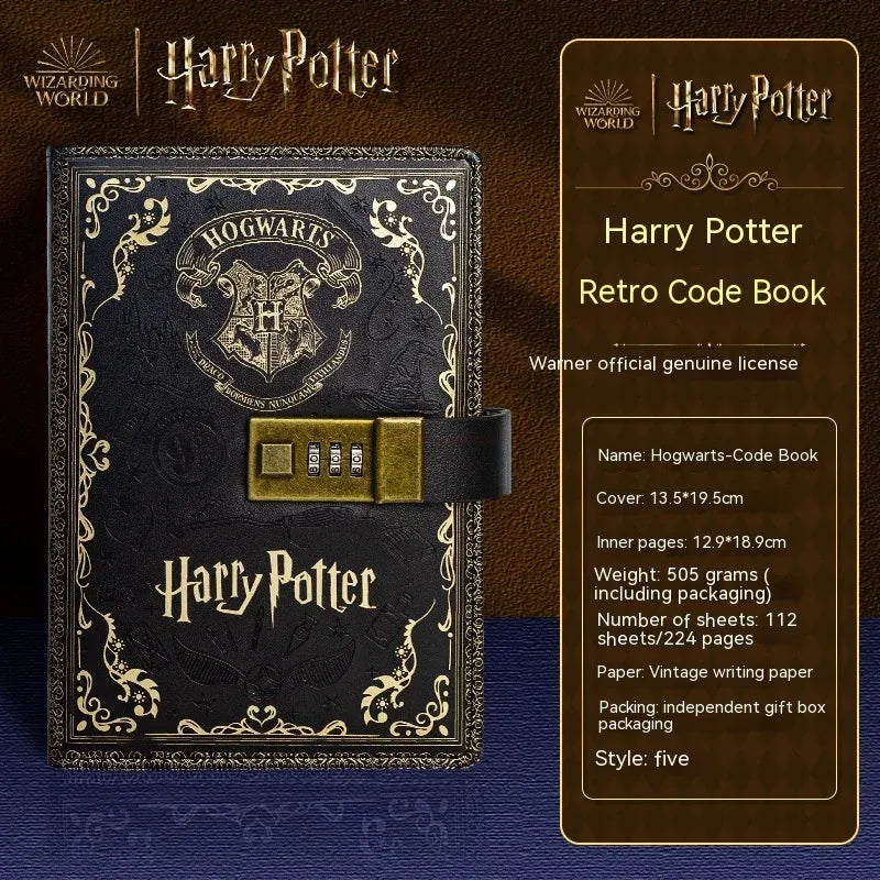 Harry Potter Retro Code Journal