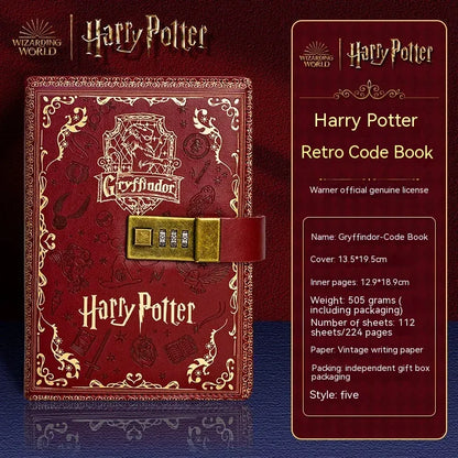 Harry Potter Retro Code Journal