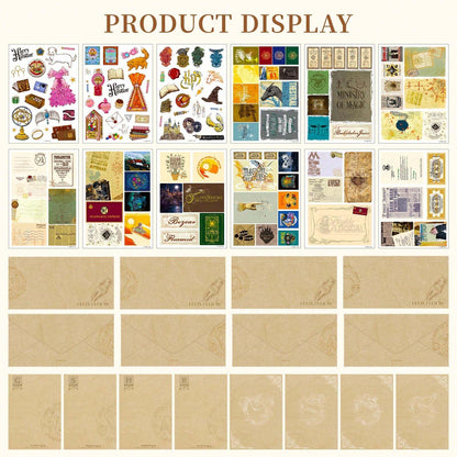 Harry Potter Scrapbooking Materials Writing Paper Gift Package