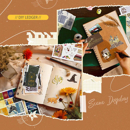 Harry Potter Scrapbooking Materials Writing Paper Gift Package