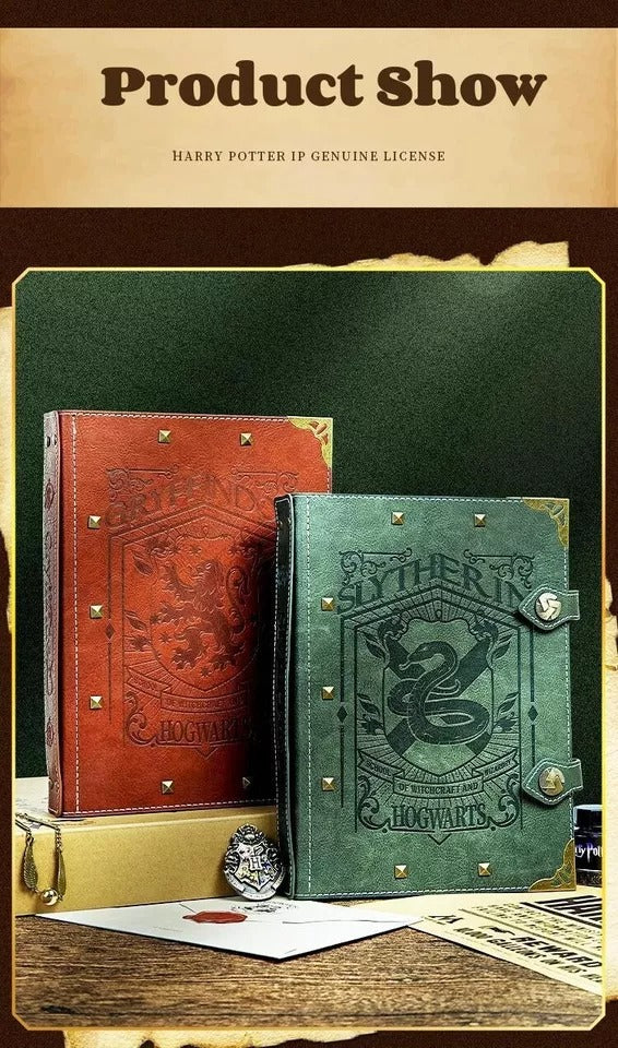 Harry Potter Vintage Double breasted Loose leaf Journal