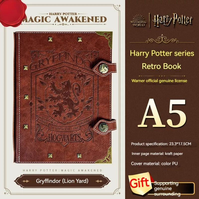 Harry Potter Vintage Double breasted Loose leaf Journal