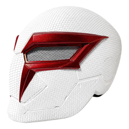 Into Spider-verse White Spider-Man 2099 Risen Helmet front left angle