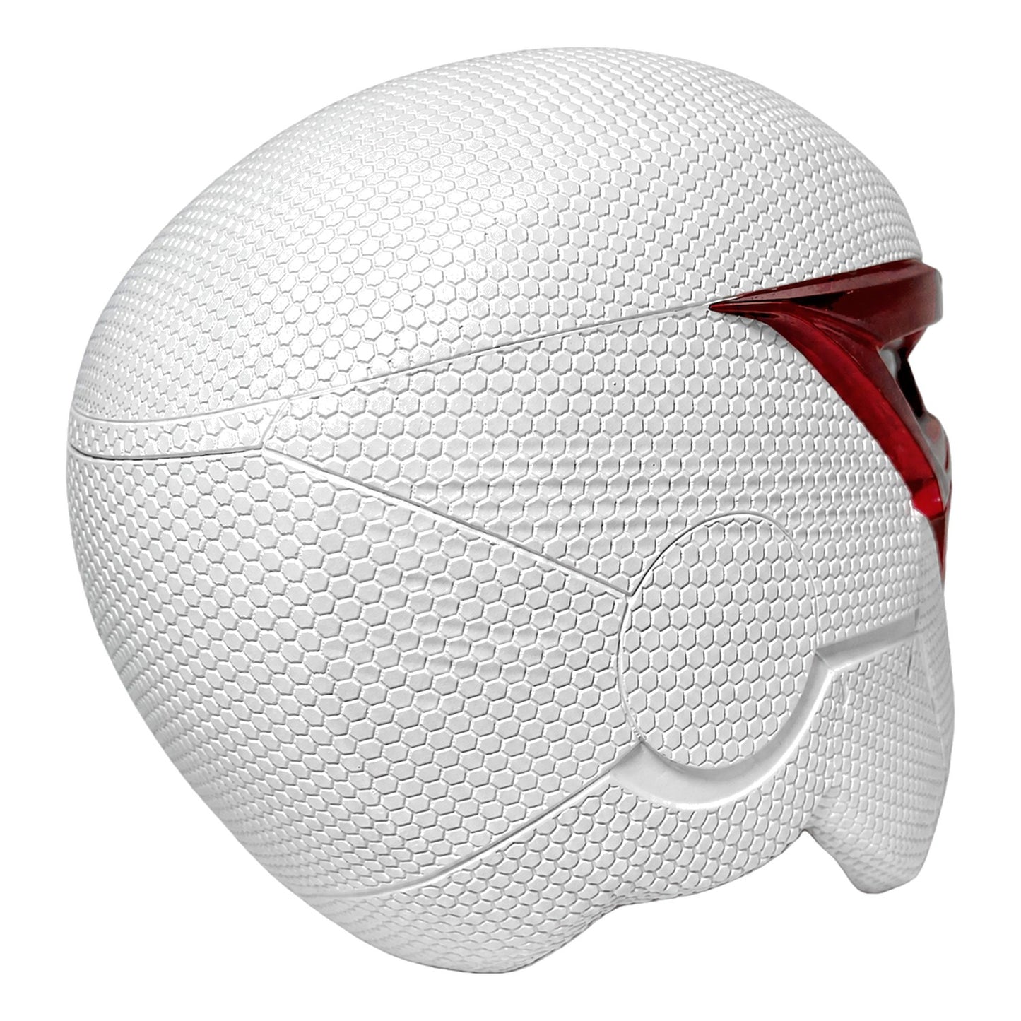 Into Spider-verse White Spider-Man 2099 Risen Helmet rear right angle