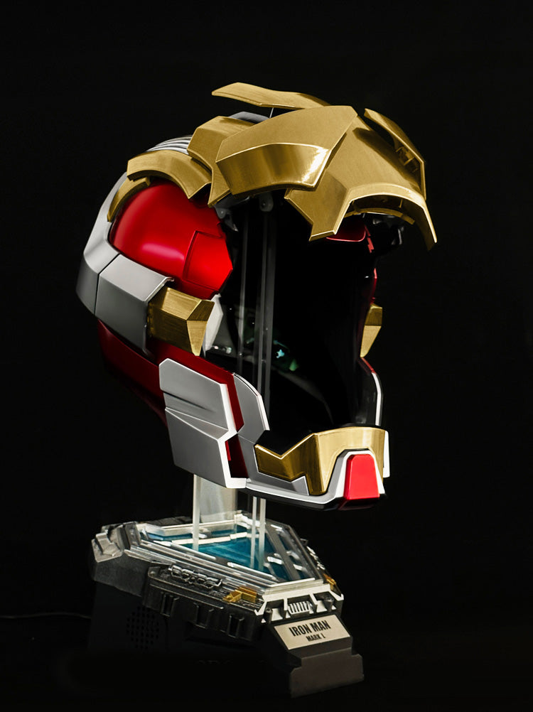 Free Shipping] Iron Man MK17 Heartbreaker Helmet English Voice