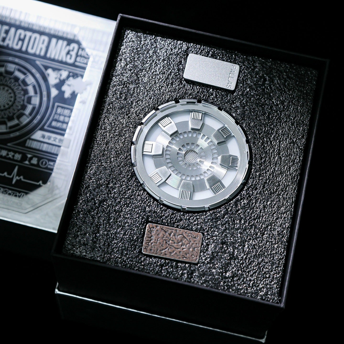 Iron Man MK6 Arc Reactor With Replaceable Palladium Core Disc