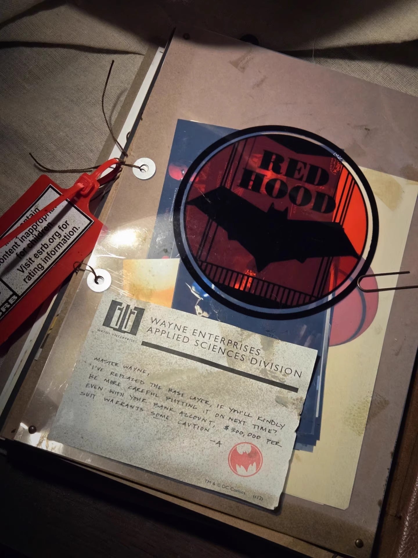 Jason Peter Todd Red Hood File Replica